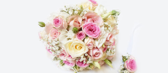 Bouquet de fleurs ronds
